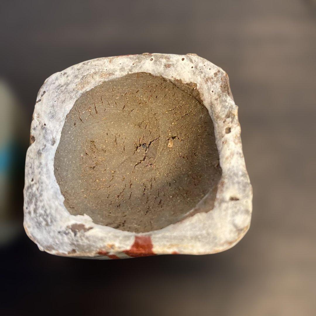 民藝 壺屋焼 やちむん 小橋川仁王 赤絵 緑釉点文 香合 - メルカリ