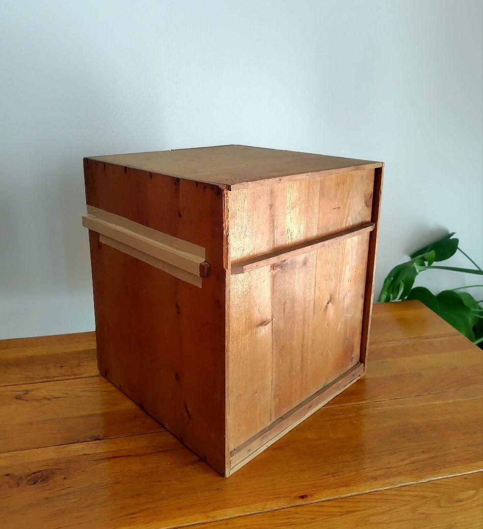 アンティーク　漆塗り膳　9枚セット　木箱付き　明治大正〜　約36.5cm　漆器