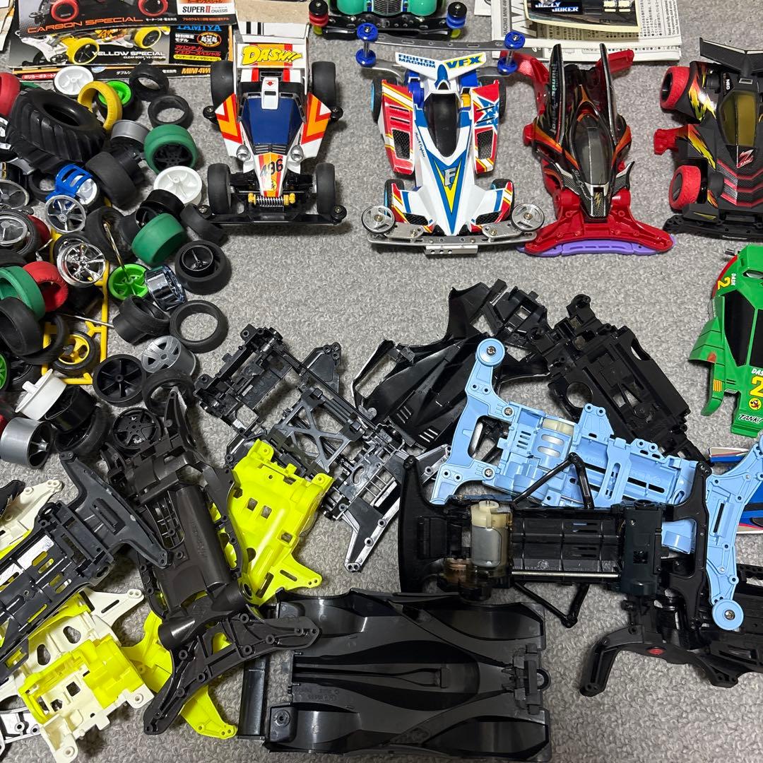 Tamiya ミニ四駆 パーツセット ミニ四駆引退品 年代物 パーツ取りなどに