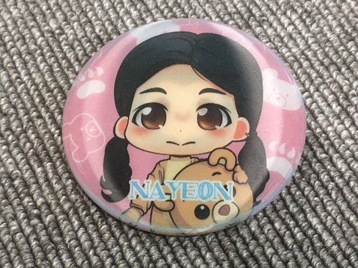 TWICE ナヨン d賞 缶バッジ