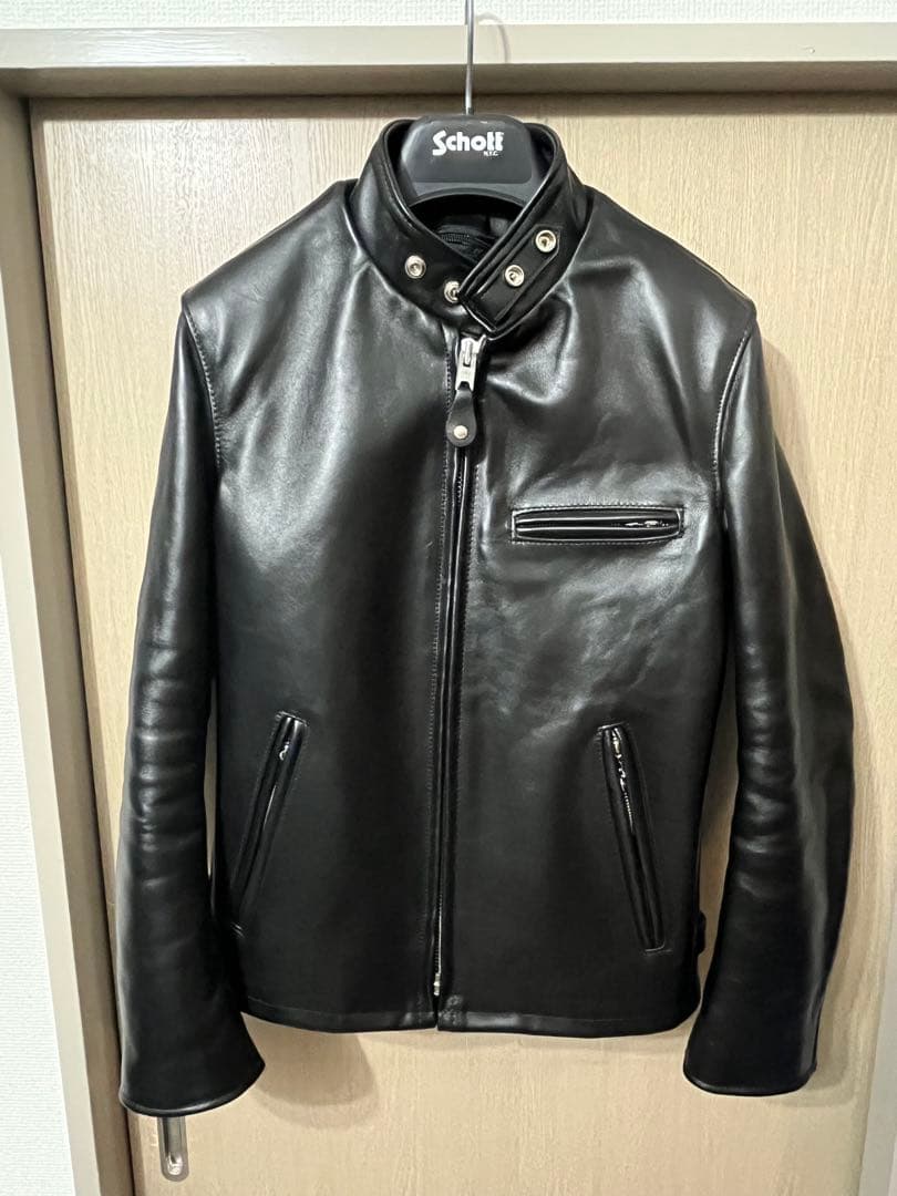 美品】Schott 641シングルライダース 34 ボアライナー付き - メルカリ