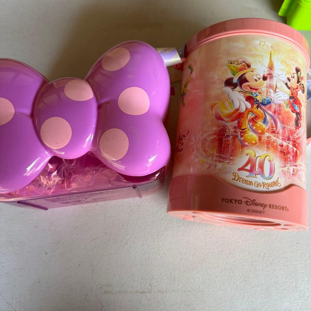 リボン 東京ディズニーリゾート 40周年 ミニー デイジー ポップコーン