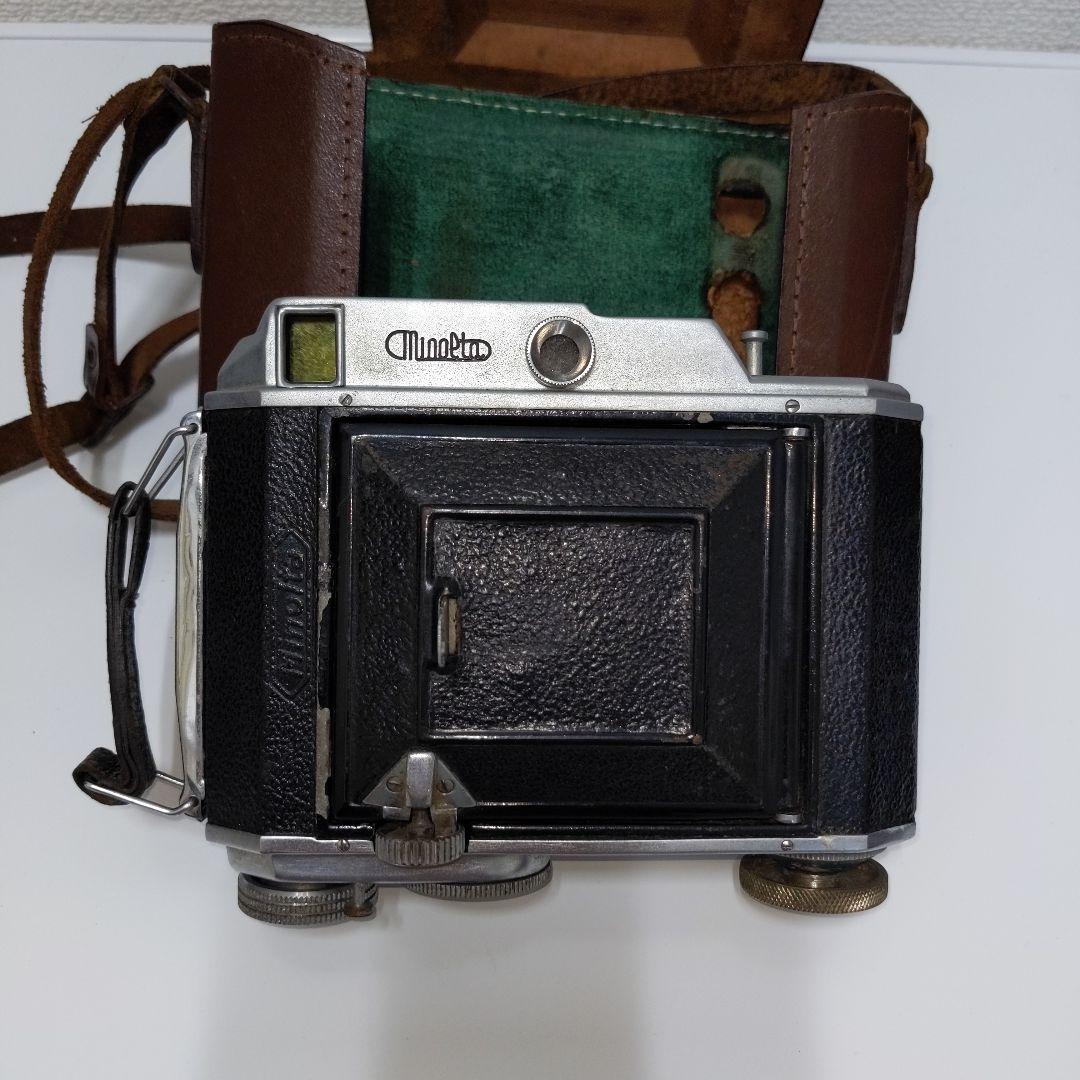 ミノルタ 蛇腹カメラ Minolta Auto semiオートセミカメラ レトロ
