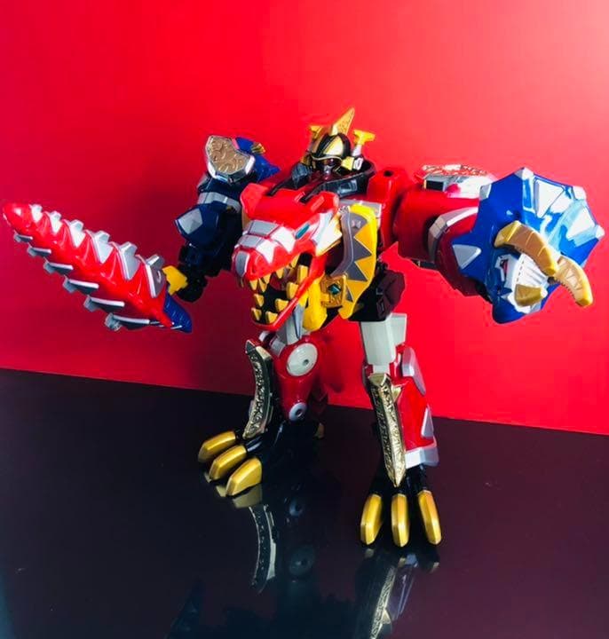 BANDAI 爆竜戦隊アバレンジャー DX爆竜合体アバレンオー 起動確認済み