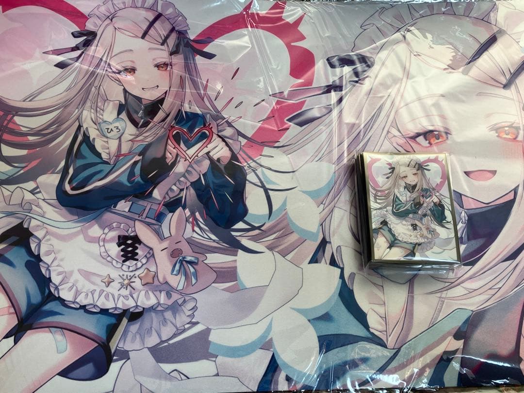 白詰草 学園アイドルマスター スリーブ プレイマット メイド広