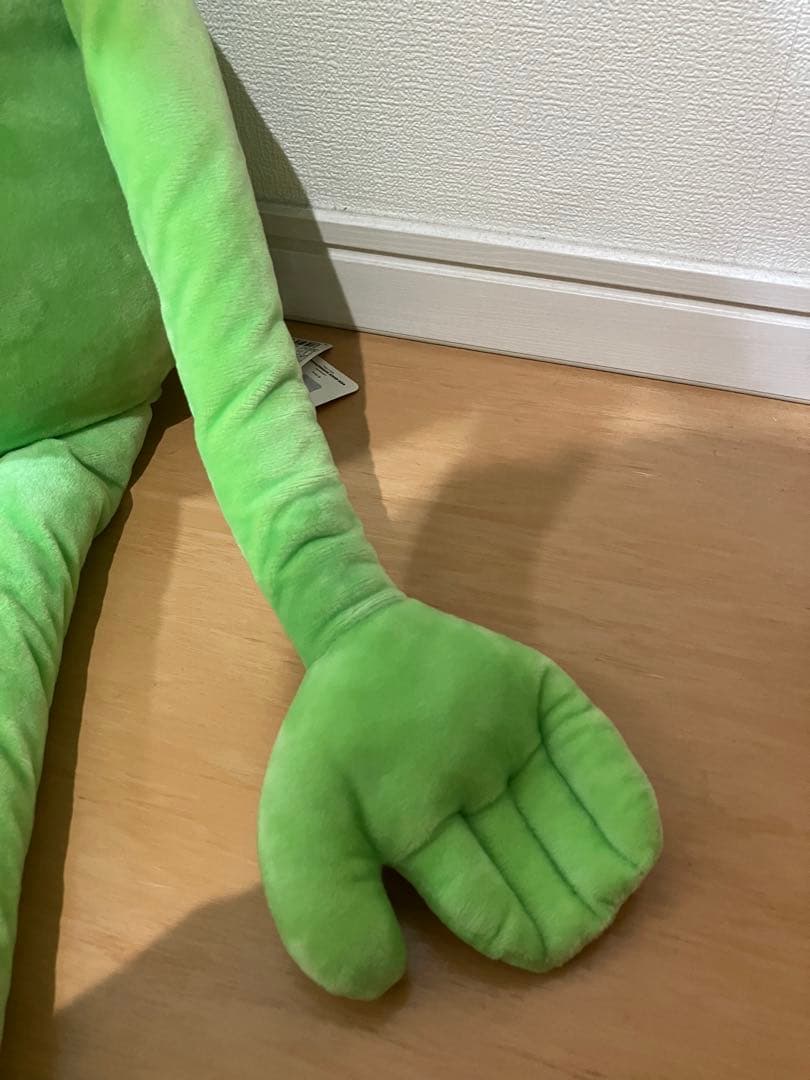 セサミストリート】Disney ディズニー カーミット 超特大 ぬいぐるみ