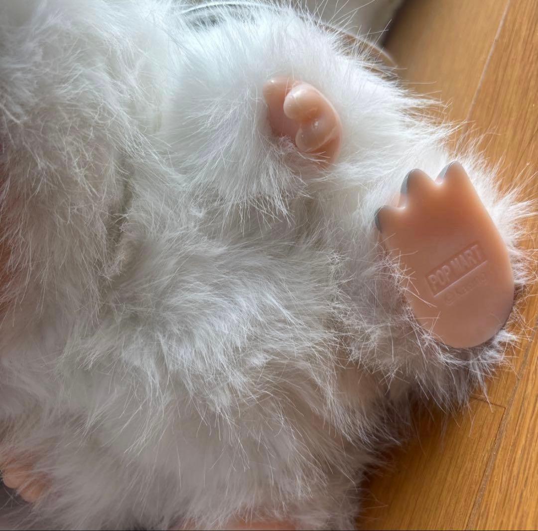 海外限定 ラブブ ジモモ ビッグサイズ 茶色白色セット38cm 頭ブブ