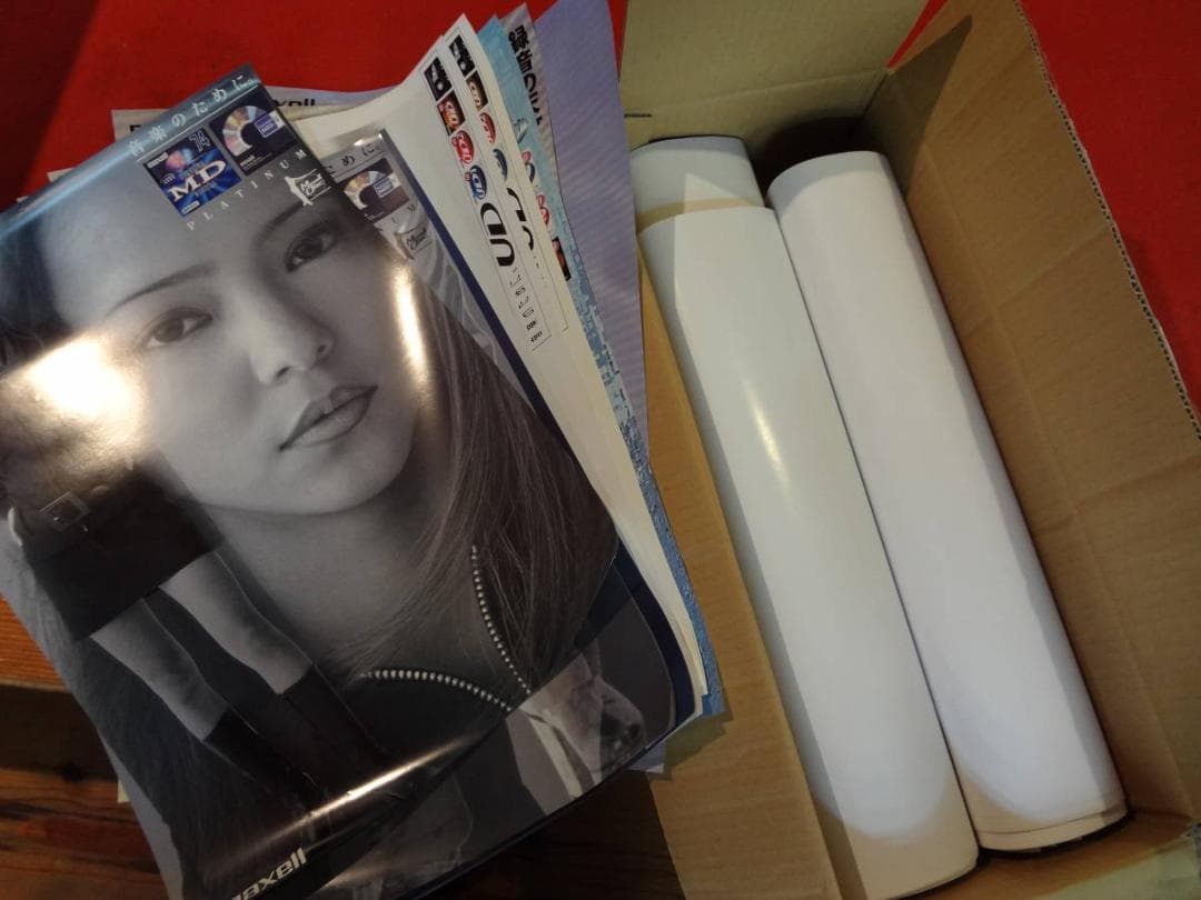 安室奈美恵　　 マクセルオリジナル maxell　　入手困難非売品ポスター 安室奈美恵 マクセルオリジナル maxell 入手困難非売品ポスター - メルカリ