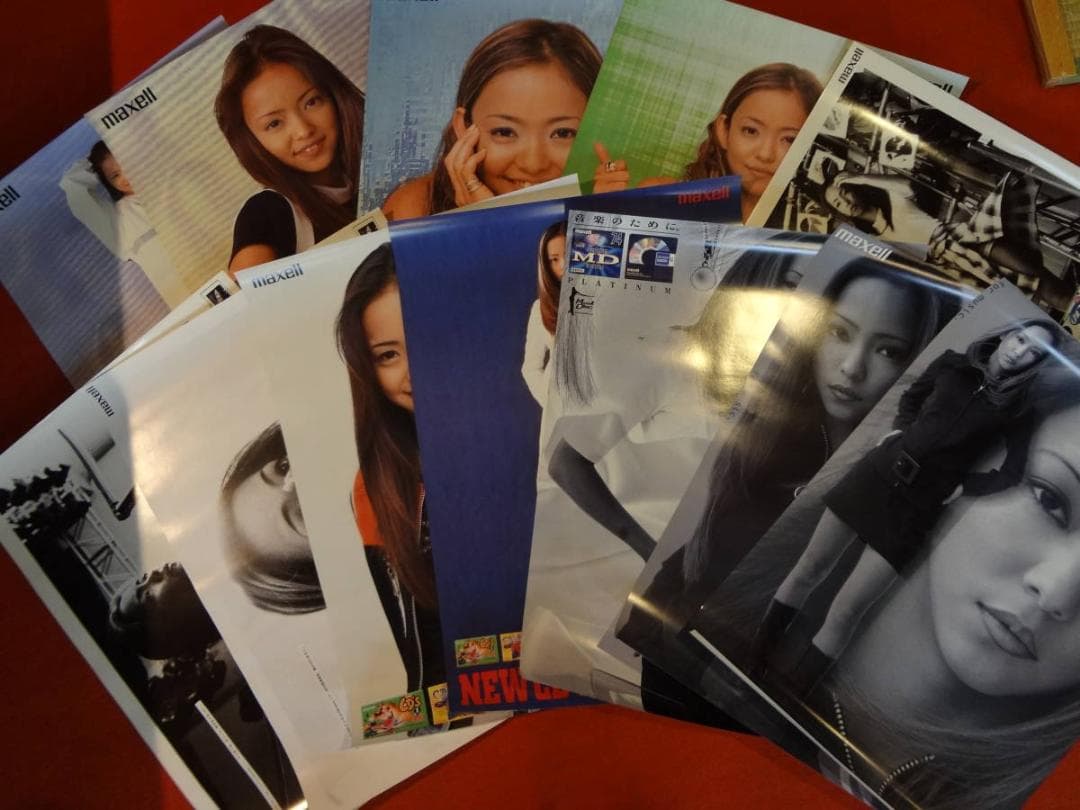 安室奈美恵 マクセルオリジナル maxell 入手困難非売品ポスター
