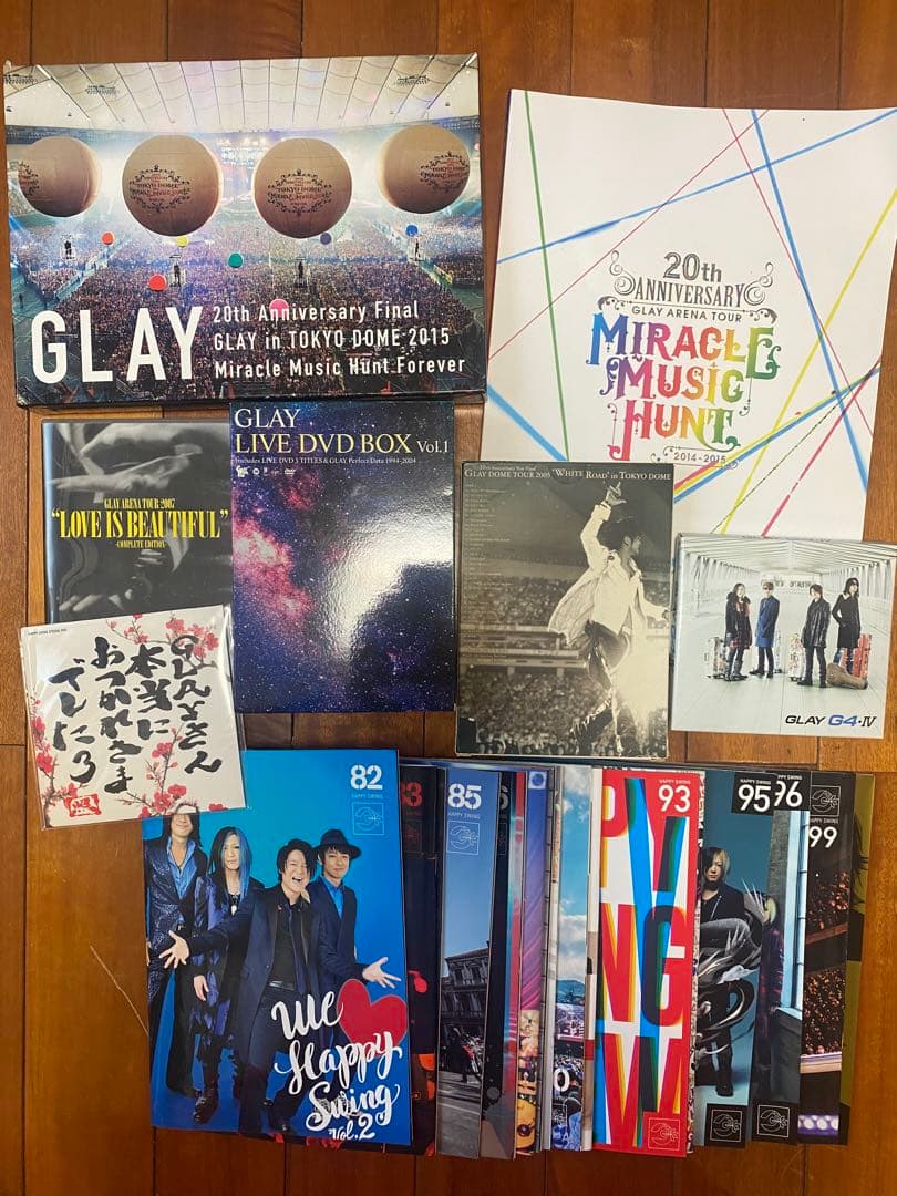 GLAY CD,DVD,会報セット
