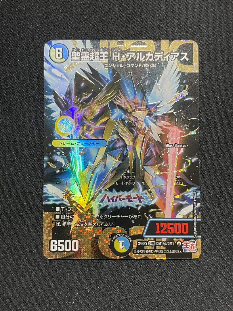 聖霊超王　Hアルカディアス　ハイパーアルカディアス　シークレット　シク 聖霊超王H・アルカディアス シークレット デュエルマスターズ 聖霊超王