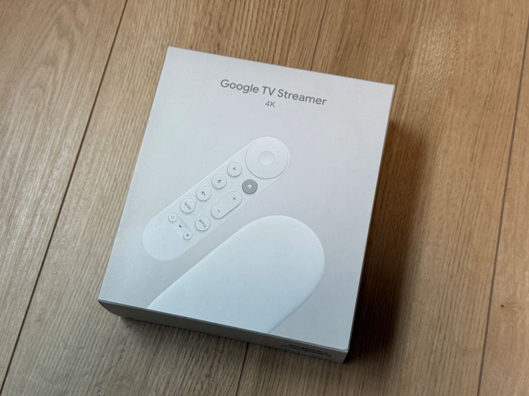 Google TV Streamer 4K 新品未開封