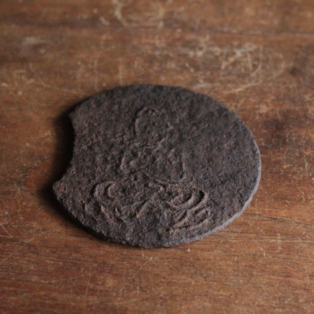 鉄製仏 懸仏？ 御正体？ 鉄仏 仏教美術 古美術 古道具 アンティーク