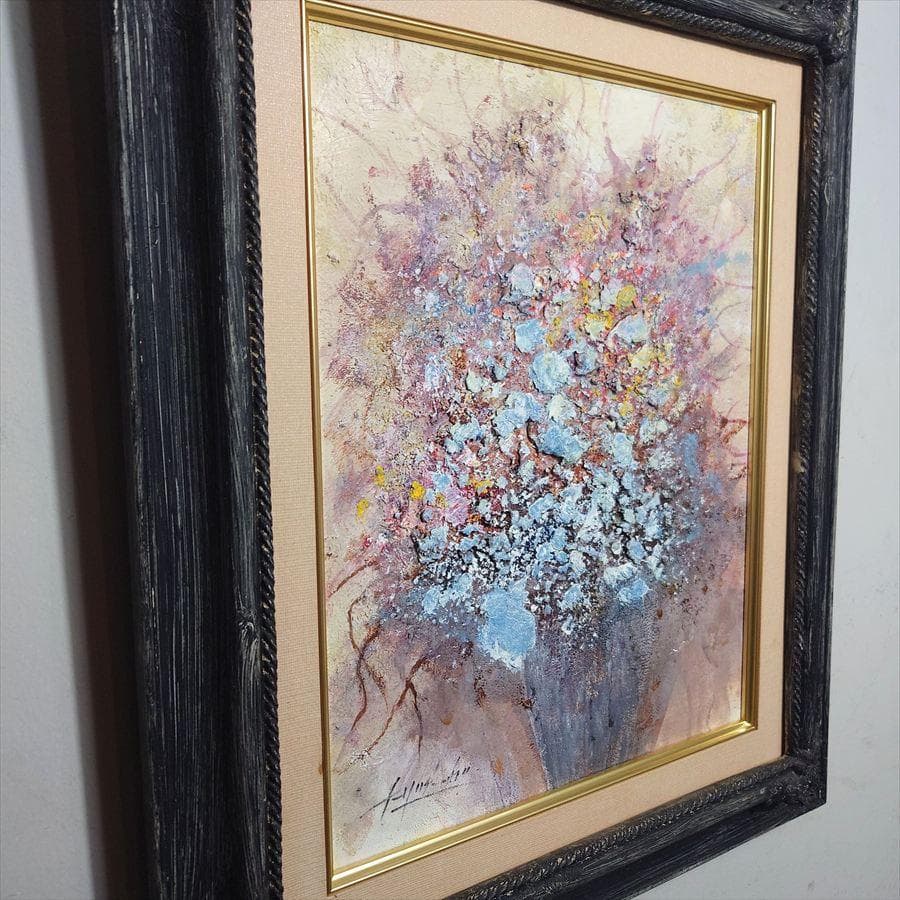 岡田旭峰（おかだ きょくほう） 「賛歌」1999年 油絵/F6号