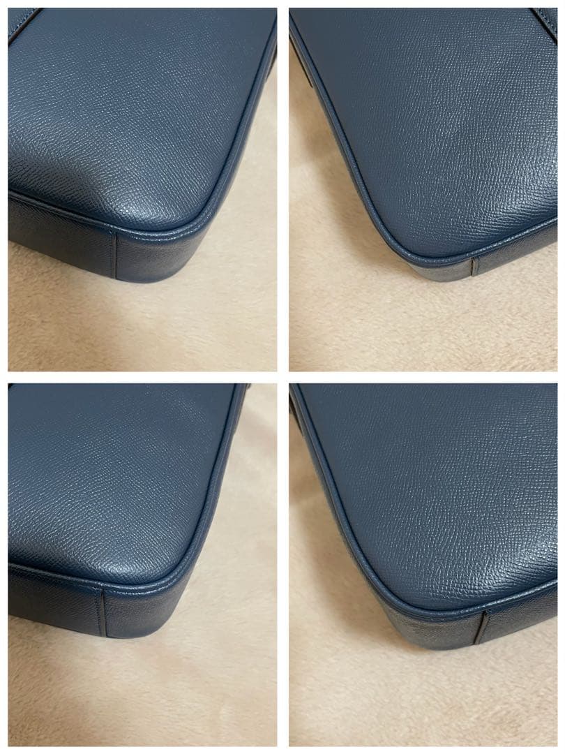 【未使用品】COACH ネイビー ビジネスバッグ