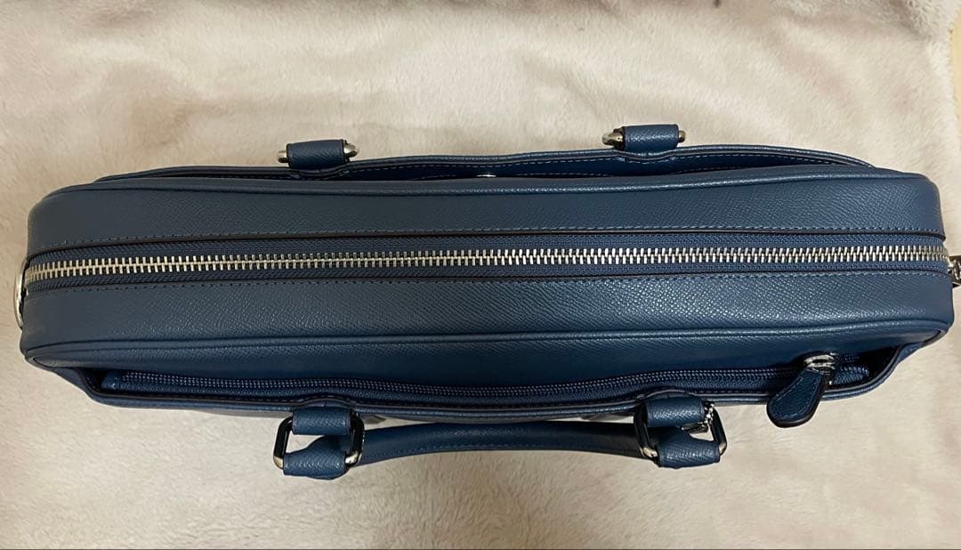 【未使用品】COACH ネイビー ビジネスバッグ