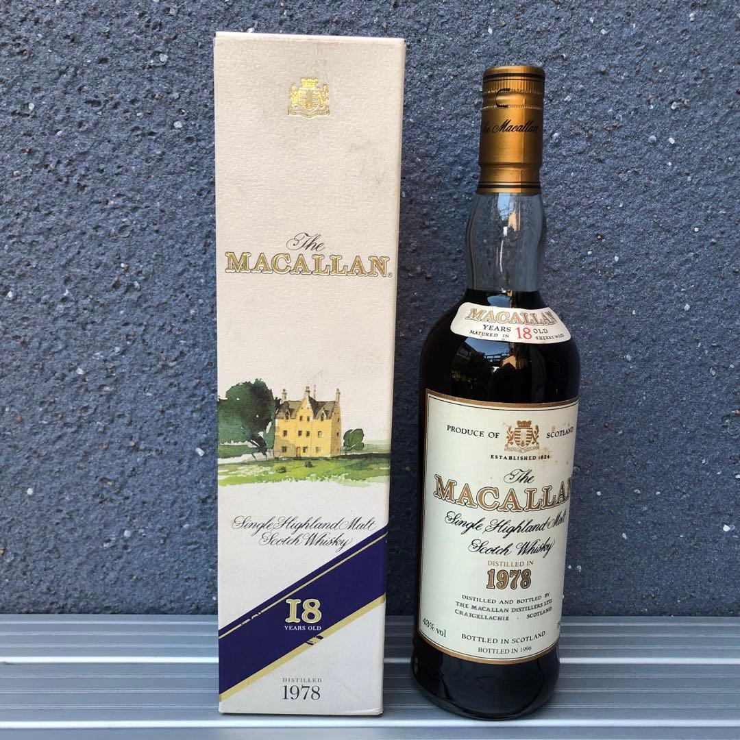 レジン屋おばさん様専用』ザ・マッカラン18年 / 1978年蒸留 /43% /