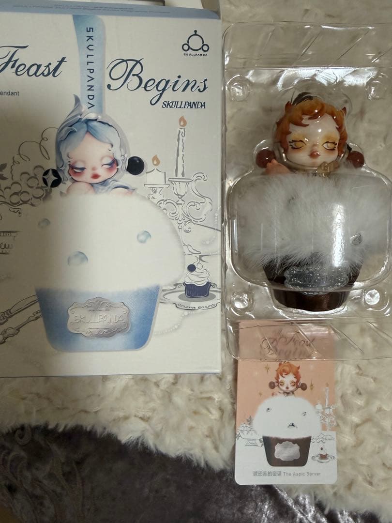 スカルパンダ the feast begins フレグランス サシェペンダント スカル