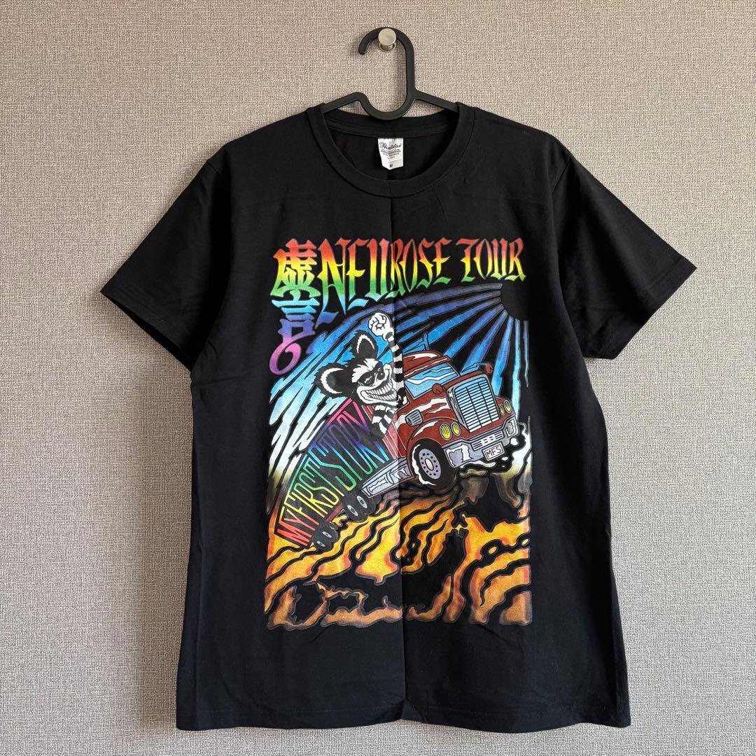 MY FIRST STORY マイファス MFS Tシャツ Mサイズ 黒 バンT - メルカリ