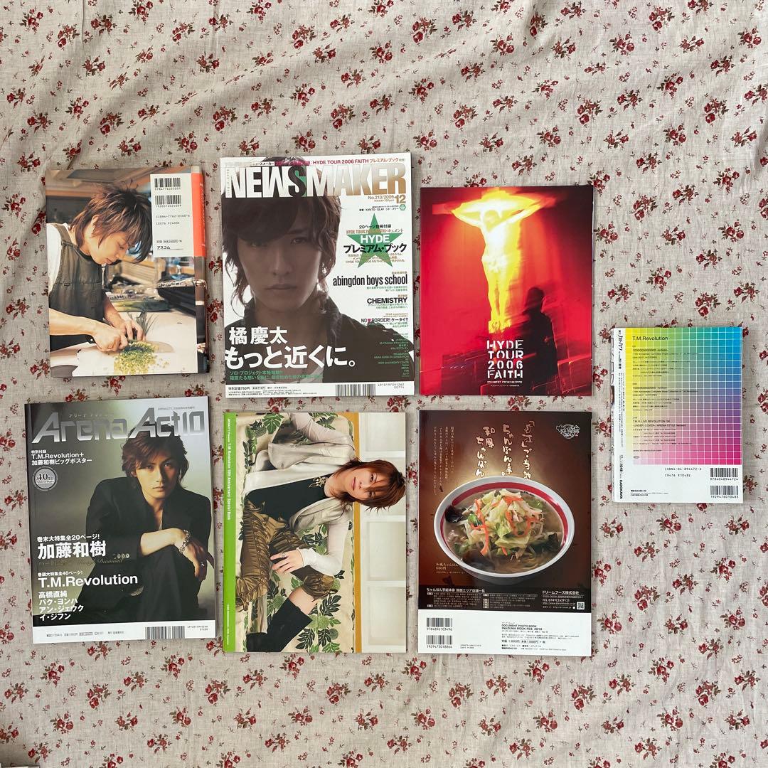T.M.Revolution ❤️写真集　会報　雑誌　グッズ　西川貴教