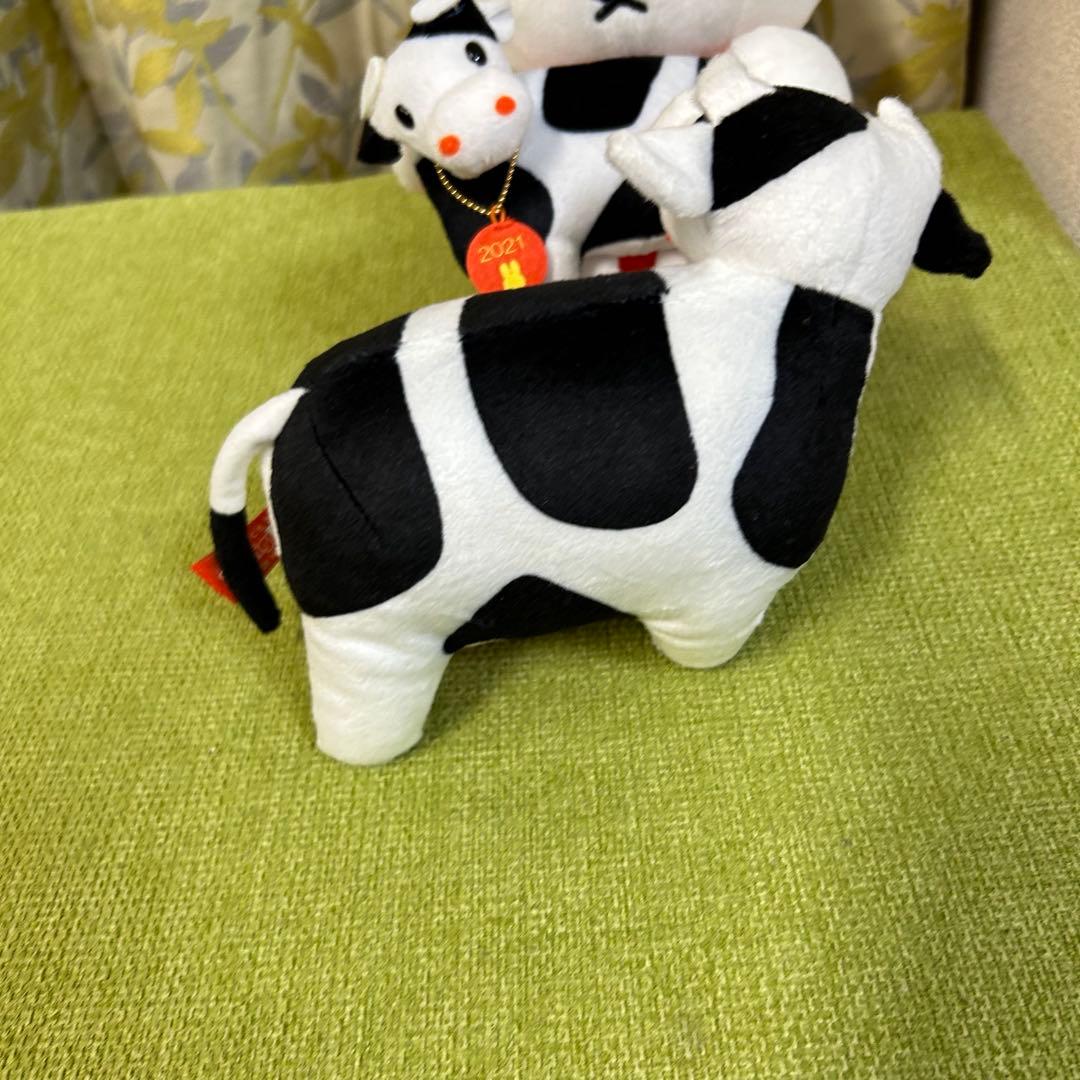 ミッフィー　伊勢丹　ぬいぐるみ　牛　ウシ　セット