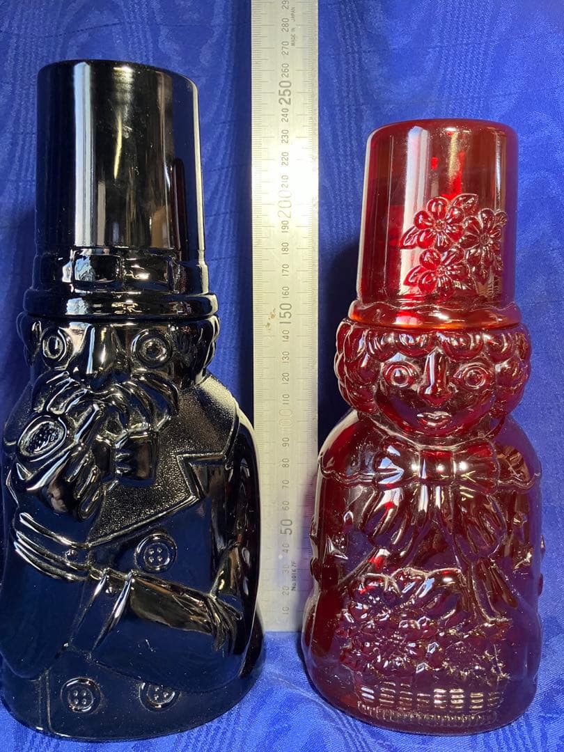 広田硝子 ガラスボトルセット ビンテージ - メルカリ