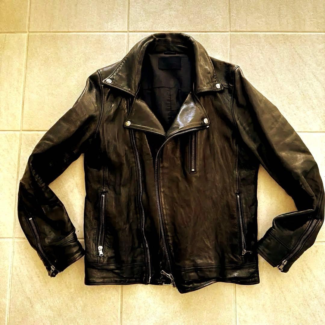 美品！ジュンハシモト インナーライダースジャケット