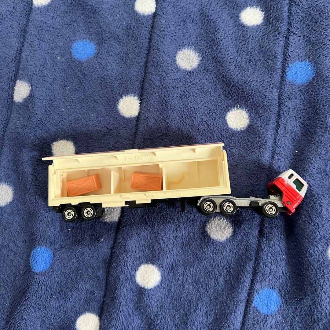 ISUZU V12トレーラーロングトミカ(日本製) 本体のみ外箱なし