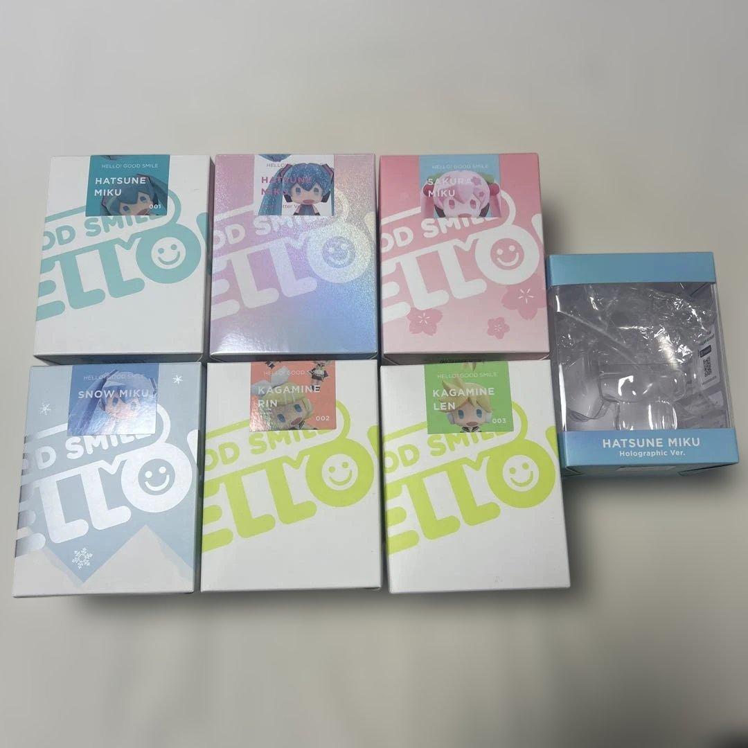 HELLO! GOOD SMILE 初音ミク 7点セット