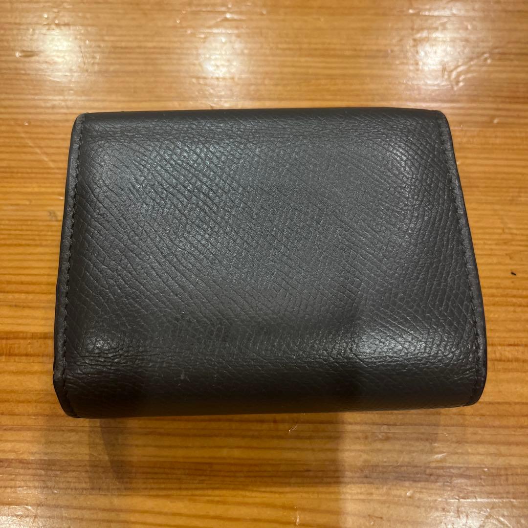 美品　CELINE グレー 三つ折り財布