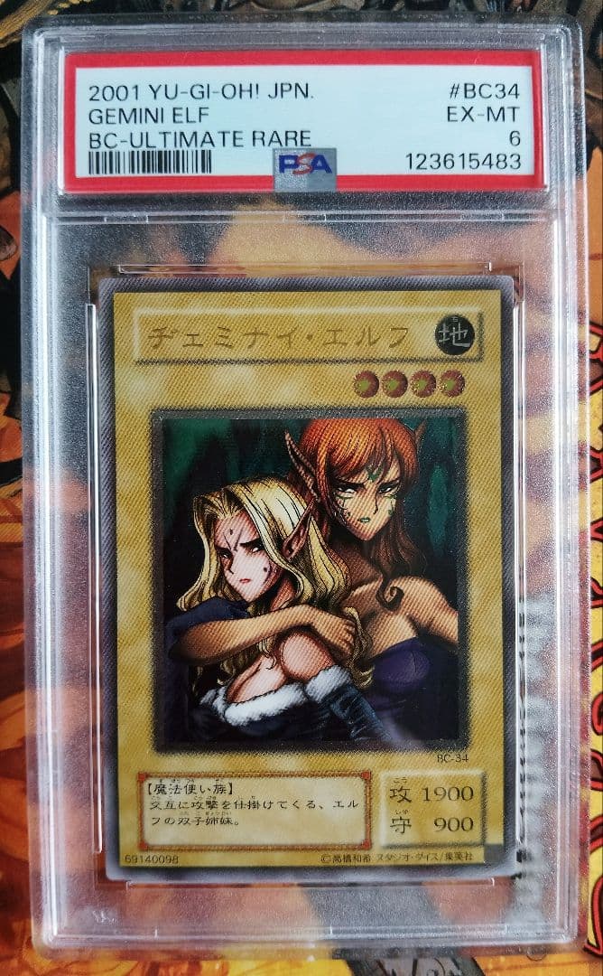 PSA10 】 極美品 ヂェミナイ・エルフ 二期 レリーフ 2001年 ARS鑑定10