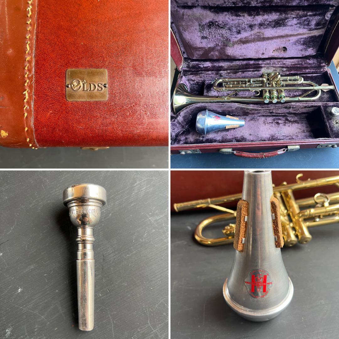 トランペット F.E.Olds Mendez ビンセントバック純正ケース付