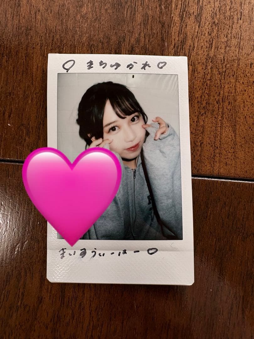 松本かれん サイン入り チェキ 撮り下ろし - メルカリ