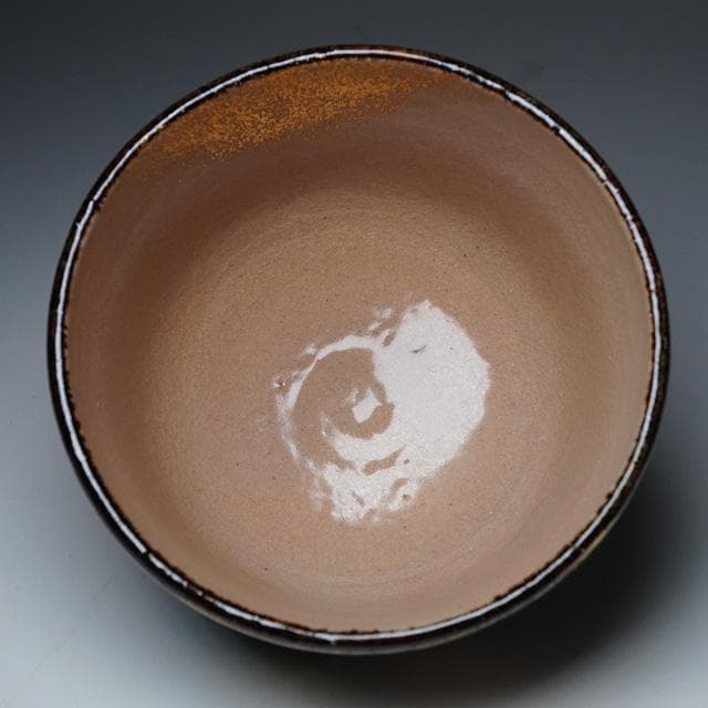 加藤利昇 乾山松茶碗 共箱 茶道具 抹茶碗 京焼 色絵