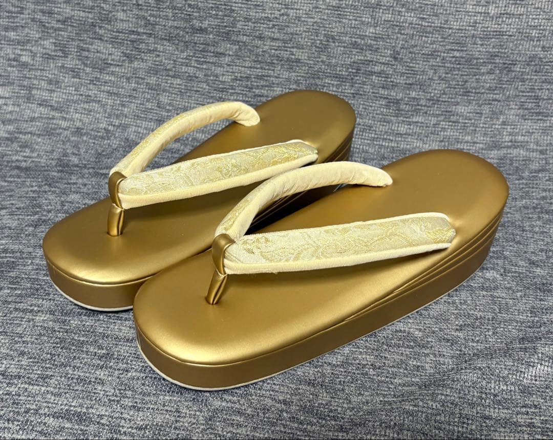 紗織ブランド礼装用草履バッグセット美品日本製