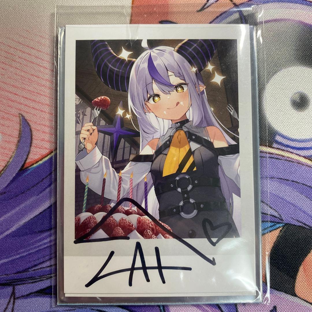 ラプラスダークネス直筆サイン入りチェキ風カード 特別割引中 - メルカリ