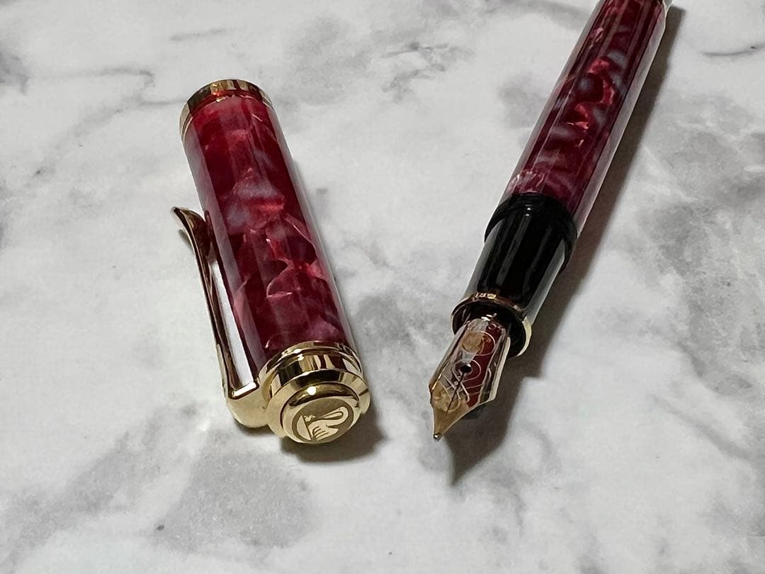 早い者勝ち】ペリカン スーベレーン M320 ルビーレッド F 限定品