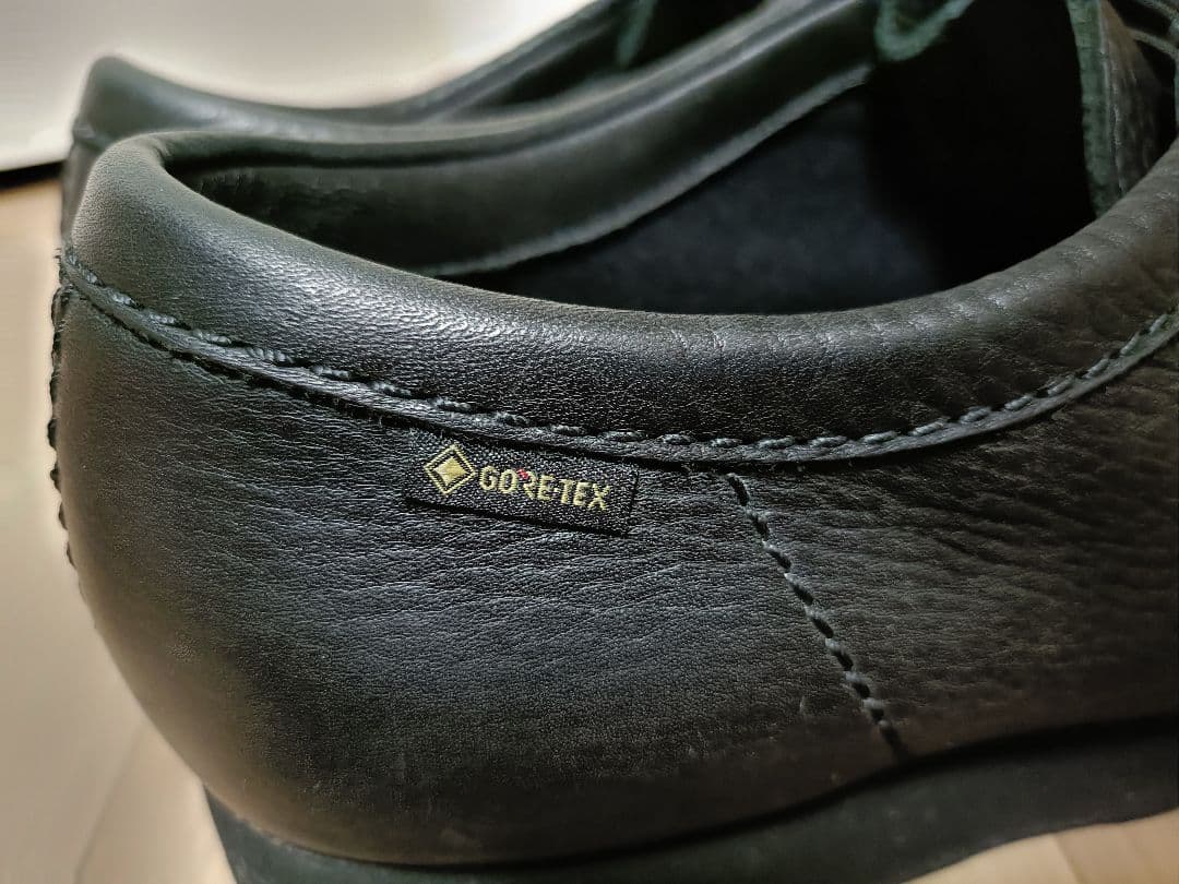 Clacks wallabee GTX ゴアテックス ブラック レザー 27cm