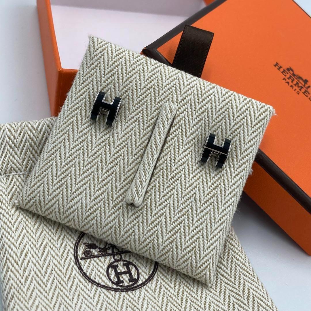 新品！エルメス保管品ポップアッシュシルバーブラック