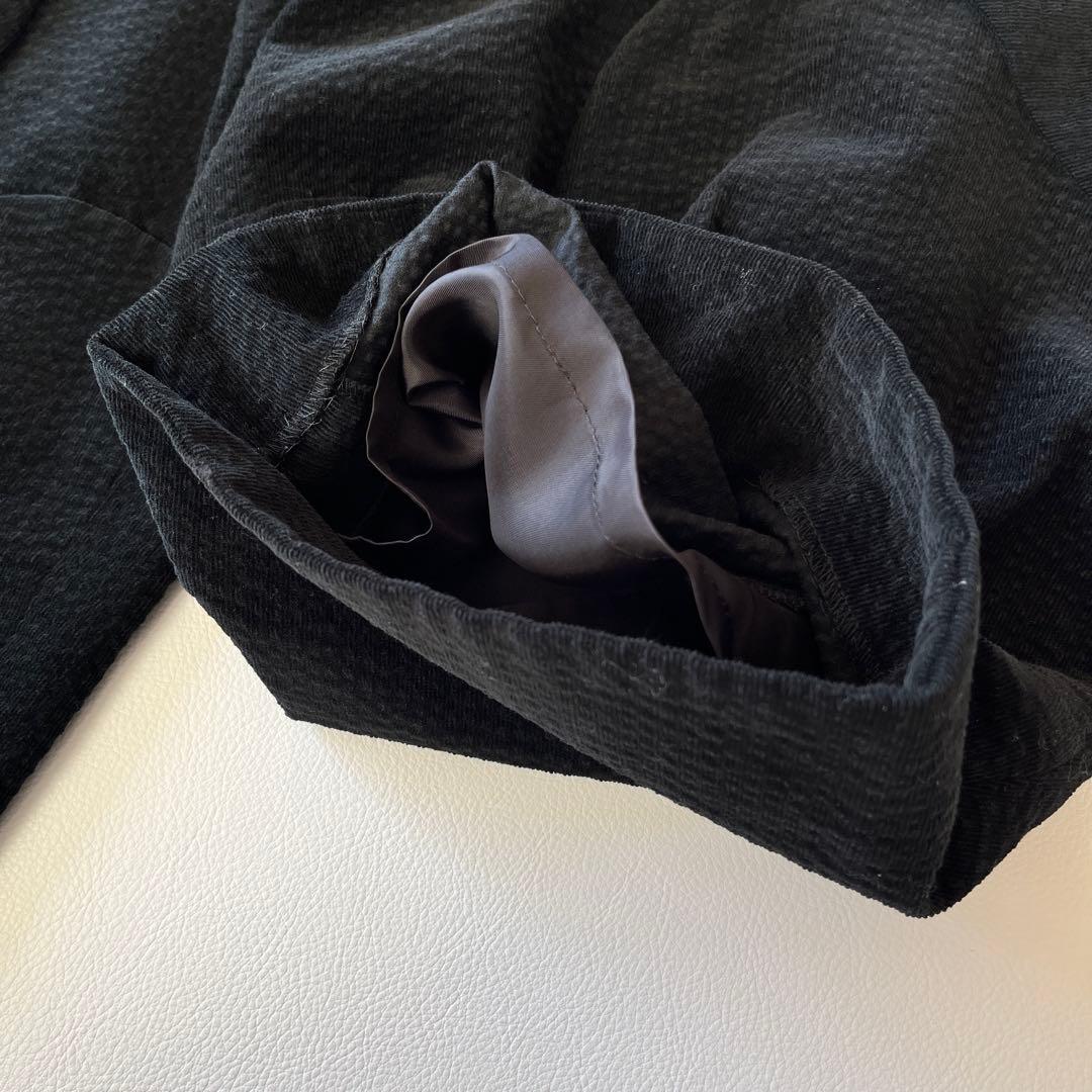 ▼美品✨慈雨【40】サルエルコーデュロイパンツ 変形ポケット ゆったりリラックス