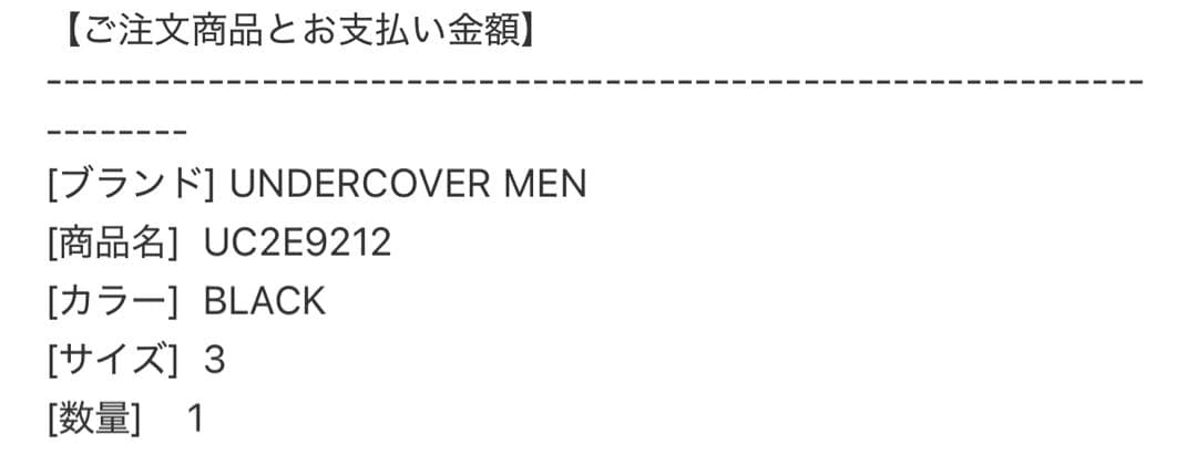 【新品】UNDERCOVER アンダーカバー ほつれコーチジャケット復刻
