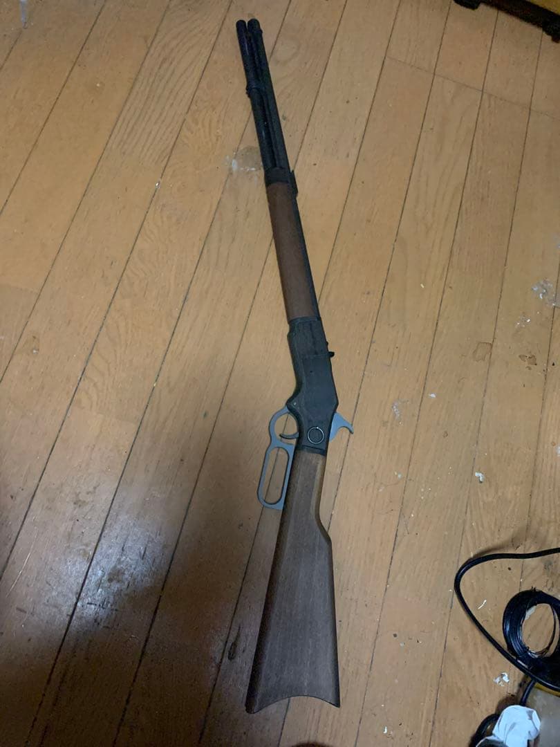 輪ゴム本格木製ライフル　ウインチェスター