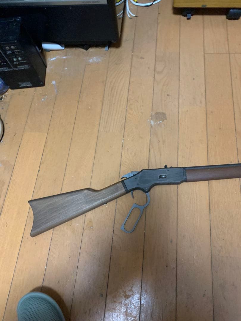 輪ゴム本格木製ライフル　ウインチェスター