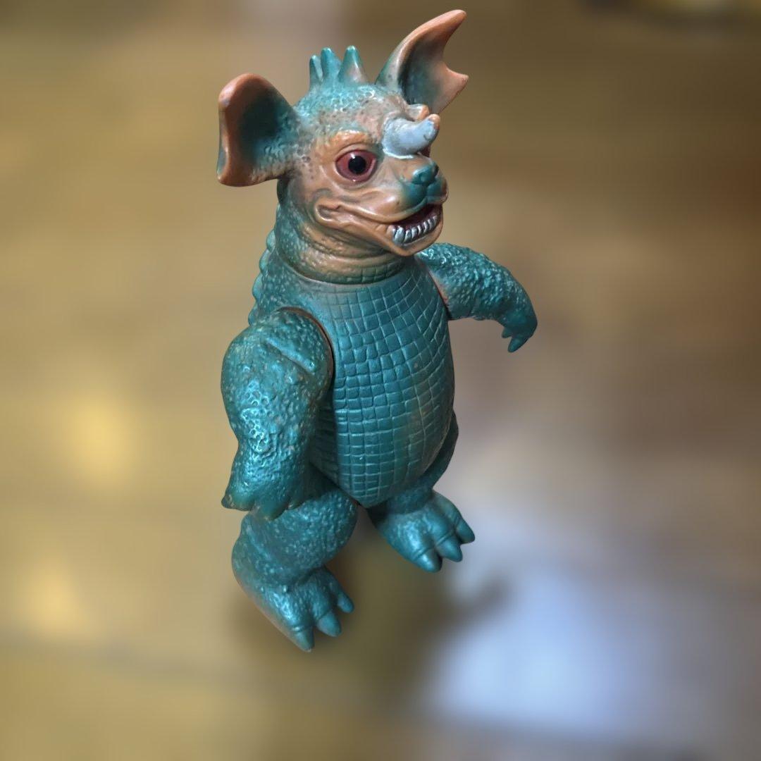 昭和レトロ マルサン バラゴン ソフビ 当時物