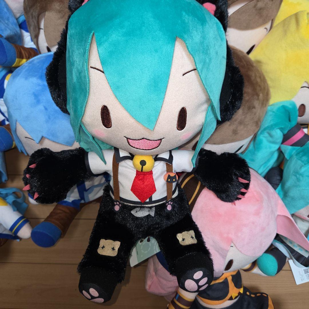 初音ミク 鏡音リン 鏡音レン MEIKO カイト ぬいぐるみ 14点セット