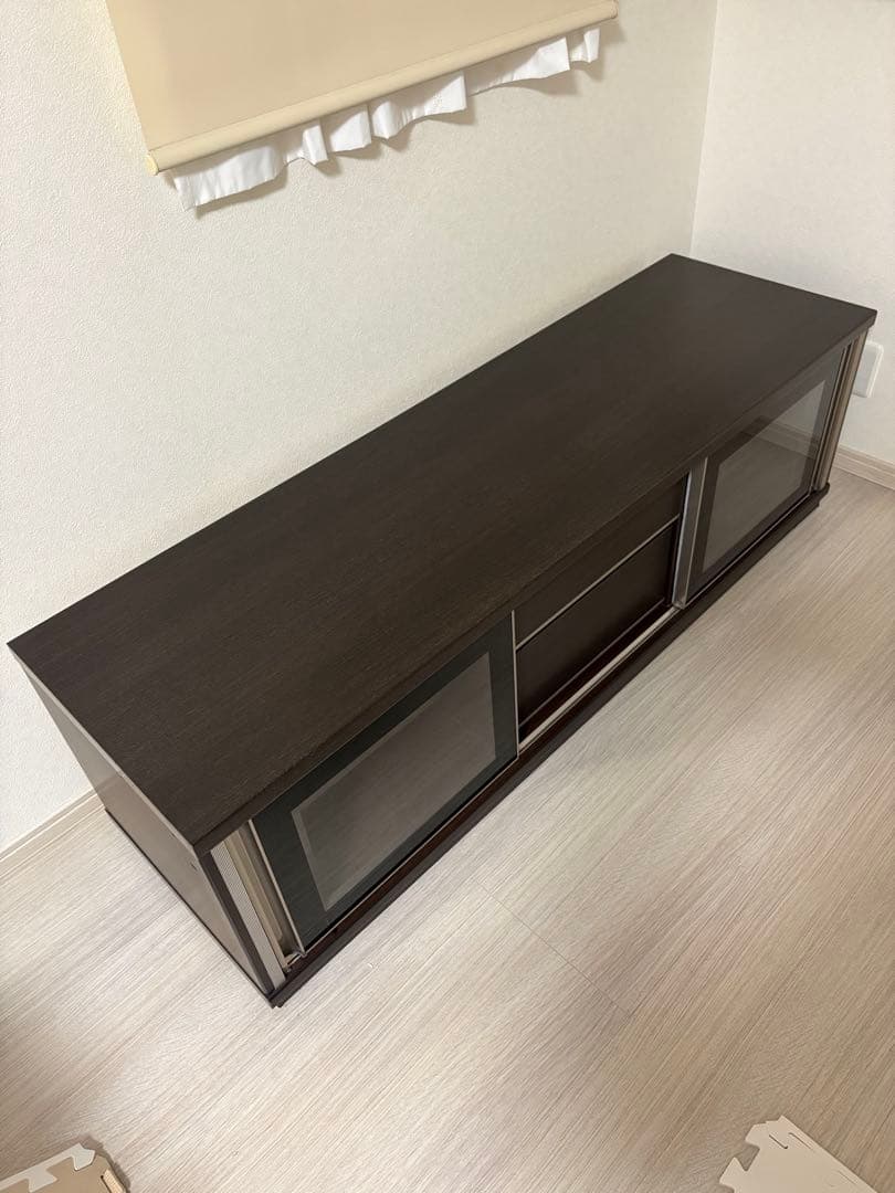 送料込・処分】ニトリ テレビ台 ローボード150 ウォルナット 早い者勝ち