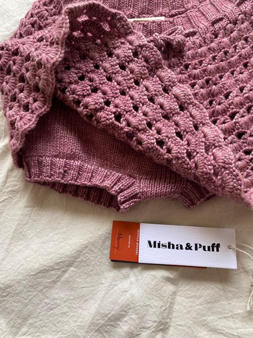 21 AW Misha & Puff crochet スケポン