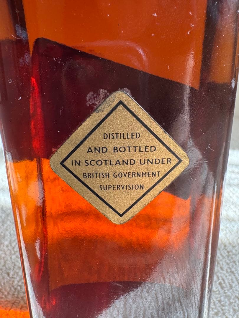 未開栓☆古酒 ジョニーウォーカー ブラックラベル 大容量1000ml 43度