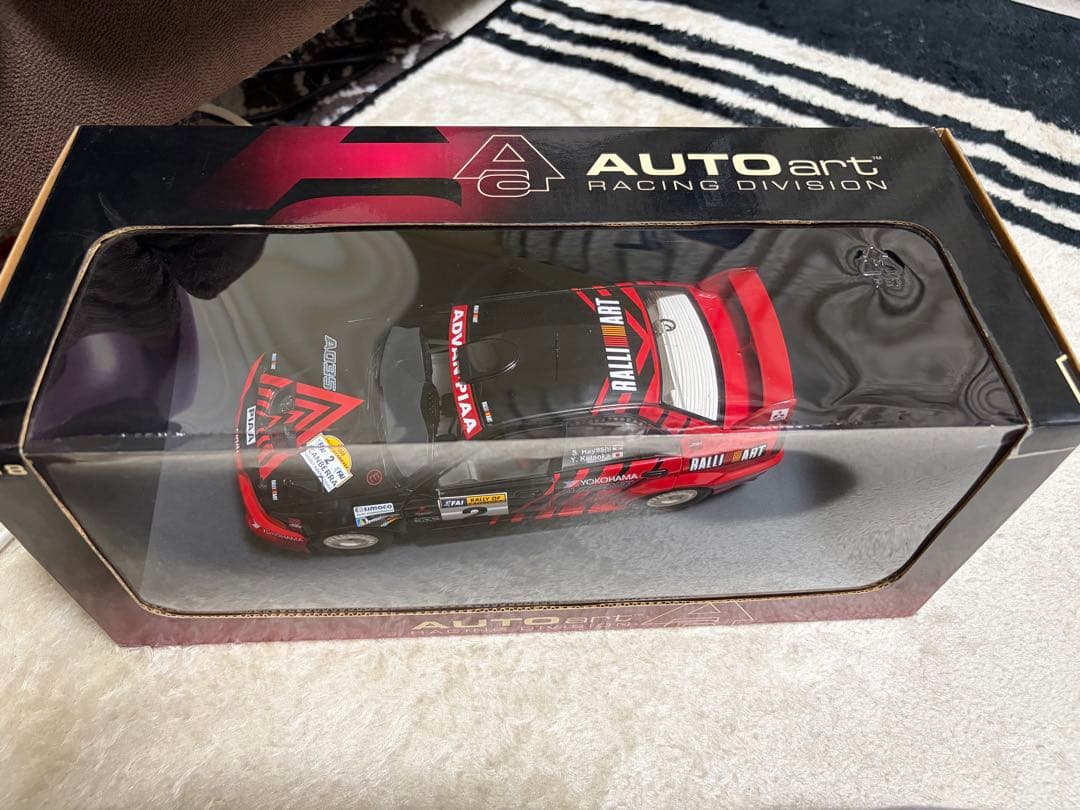 AUTOart Mitsubishi Lancer WRC ミニカー 1/18