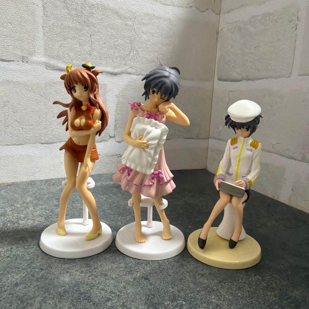 涼宮ハルヒの憂鬱 長門有希(パジャマ)&朝比奈みくる(トナカイ